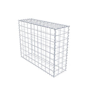 Gabione 100 cm x 80 cm x 30 cm (L x H x T), Maschenweite 10 cm x 10 cm, Spirale