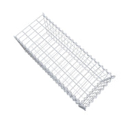 Anbaugabione Typ 2 100 cm x 40 cm x 40 cm (L x H x T), Maschenweite 5 cm x 10 cm, Spirale
