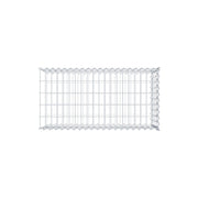 Anbaugabione Typ 2 100 cm x 40 cm x 50 cm (L x H x T), Maschenweite 5 cm x 10 cm, Spirale