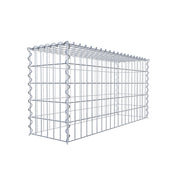 Anbaugabione Typ 3 100 cm x 50 cm x 30 cm (L x H x T), Maschenweite 5 cm x 10 cm, Spirale
