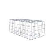 Gabione 100 cm x 40 cm x 50 cm (L x H x T), Maschenweite 10 cm x 10 cm, C-Ring