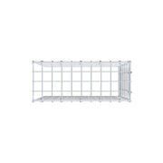 Anbaugabione Typ 4 50 cm x 50 cm x 20 cm (L x H x T), Maschenweite 5 cm x 5 cm, C-Ring