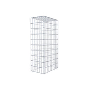 Anbaugabione Typ 3 100 cm x 50 cm x 30 cm (L x H x T), Maschenweite 5 cm x 10 cm, C-Ring