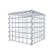 Anbaugabione Typ 3 30 cm x 30 cm x 30 cm (L x H x T), Maschenweite 5 cm x 5 cm, Spirale