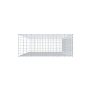 Anbaugabione Typ 2 200 cm x 100 cm x 40 cm (L x H x T), Maschenweite 5 cm x 5 cm, C-Ring