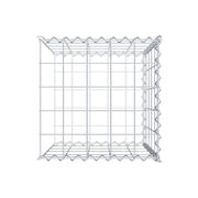 Anbaugabione Typ 2 50 cm x 50 cm x 50 cm (L x H x T), Maschenweite 10 cm x 10 cm, Spirale