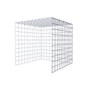 Anbaugabione Typ 4 50 cm x 50 cm x 50 cm (L x H x T), Maschenweite 5 cm x 5 cm, C-Ring