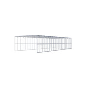 Anbaugabione Typ 4 100 cm x 20 cm x 40 cm (L x H x T), Maschenweite 5 cm x 10 cm, C-Ring