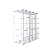 Anbaugabione Typ 2 50 cm x 50 cm x 20 cm, Maschenweite 5 cm x 10 cm, C-Ring