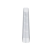 Gabionensäule eckig 27 cm x 27 cm, 230 cm Höhe, MW 5 cm x 5 cm