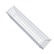 Kuvido Gabione 100 cm x 30 cm x 20 cm (L x H x T), Maschenweite 5 cm x 5 cm, Spirale