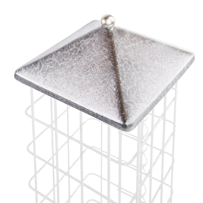 Haube 17,5 x 17,5 cm FEUERVERZINKT