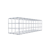 Gabione 100 cm x 30 cm x 30 cm (L x H x T), Maschenweite 10 cm x 10 cm, C-Ring
