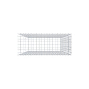 Anbaugabione Typ 4 200 cm x 100 cm x 40 cm (L x H x T), Maschenweite 5 cm x 10 cm, C-Ring