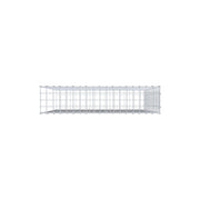 Anbaugabione Typ 2 100 cm x 90 cm x 20 cm (L x H x T), Maschenweite 5 cm x 5 cm, C-Ring