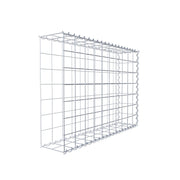 Anbaugabione Typ 2 100 cm x 70 cm x 20 cm (L x H x T), Maschenweite 10 cm x 10 cm, Spirale