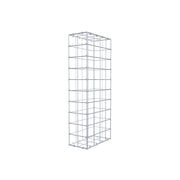 Gabione 100 cm x 40 cm x 20 cm (L x H x T), Maschenweite 10 cm x 10 cm, C-Ring