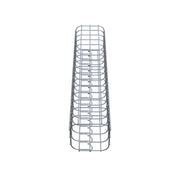 Gabionensäule eckig 17 cm x 17 cm, 80 cm Höhe, MW 5 cm x 5 cm