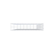 Anbaugabione Typ 4 200 cm x 100 cm x 20 cm (L x H x T), Maschenweite 10 cm x 10 cm, C-Ring
