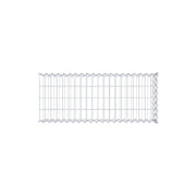 Anbaugabione Typ 2 100 cm x 20 cm x 40 cm (L x H x T), Maschenweite 5 cm x 10 cm, Spirale