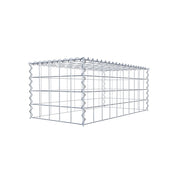 Anbaugabione Typ 3 100 cm x 40 cm x 50 cm (L x H x T), Maschenweite 10 cm x 10 cm, Spirale