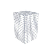 Anbaugabione Typ 3 80 cm x 50 cm x 50 cm (L x H x T), Maschenweite 5 cm x 5 cm, C-Ring