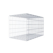 Anbaugabione Typ 2 80 cm x 50 cm x 50 cm, Maschenweite 5 cm x 10 cm, C-Ring