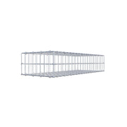 Gabione 100 cm x 20 cm x 40 cm (L x H x T), Maschenweite 5 cm x 10 cm, C-Ring