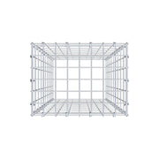 Anbaugabione Typ 3 100 cm x 40 cm x 30 cm (L x H x T), Maschenweite 5 cm x 10 cm, C-Ring