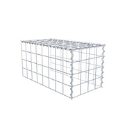Anbaugabione Typ 4 80 cm x 40 cm x 40 cm (L x H x T), Maschenweite 10 cm x 10 cm, Spirale