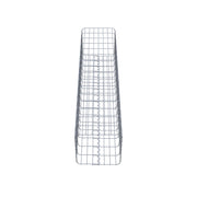 Gabionensäule eckig 37 cm x 37 cm, 160 cm Höhe, MW 5 cm x 10 cm
