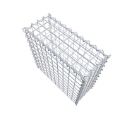 Anbaugabione Typ 3 50 cm x 50 cm x 20 cm (L x H x T), Maschenweite 5 cm x 5 cm, Spirale