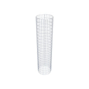Gabionensäule rund 47 cm Durchmesser, 200 cm Höhe, Maschenweite 5 cm x 10 cm