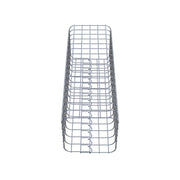 Gabionensäule eckig 27 cm x 27 cm, 80 cm Höhe, MW 5 cm x 5 cm