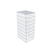 Anbaugabione Typ 4 80 cm x 40 cm x 30 cm (L x H x T), Maschenweite 5 cm x 10 cm, C-Ring