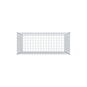Anbaugabione Typ 3 100 cm x 80 cm x 40 cm (L x H x T), Maschenweite 5 cm x 5 cm, Spirale