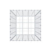 Gabione 100 cm x 50 cm x 50 cm (L x H x T), Maschenweite 10 cm x 10 cm, C-Ring