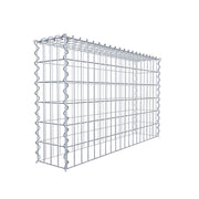 Anbaugabione Typ 3 100 cm x 60 cm x 20 cm (L x H x T), Maschenweite 5 cm x 10 cm, Spirale
