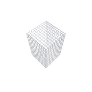 Anbaugabione Typ 2 80 cm x 50 cm x 50 cm (L x H x T), Maschenweite 5 cm x 5 cm, C-Ring