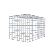 Anbaugabione Typ 3 80 cm x 50 cm x 50 cm (L x H x T), Maschenweite 5 cm x 5 cm, C-Ring