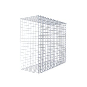 Anbaugabione Typ 2 100 cm x 90 cm x 40 cm (L x H x T), Maschenweite 5 cm x 5 cm, Spirale