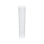 Gabionensäule eckig 37 cm x 37 cm, 230 cm Höhe, MW 5 cm x 5 cm