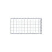 Anbaugabione Typ 4 100 cm x 40 cm x 50 cm (L x H x T), Maschenweite 5 cm x 5 cm, Spirale