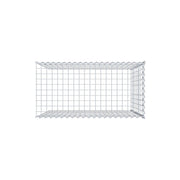 Anbaugabione Typ 4 100 cm x 100 cm x 50 cm (L x H x T), Maschenweite 5 cm x 10 cm, Spirale