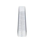 Gabionensäule eckig 37 cm x 37 cm, 200 cm Höhe, MW 5 cm x 5 cm