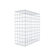 Gabione 100 cm x 90 cm x 40 cm (L x H x T), Maschenweite 10 cm x 10 cm, C-Ring