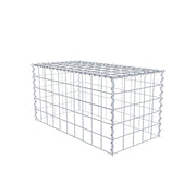 Anbaugabione Typ 3 100 cm x 50 cm x 50 cm (L x H x T), Maschenweite 10 cm x 10 cm, Spirale