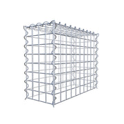 Anbaugabione Typ 3 50 cm x 40 cm x 20 cm (L x H x T), Maschenweite 5 cm x 5 cm, Spirale