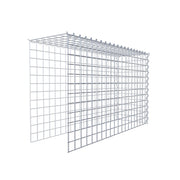 Anbaugabione Typ 4 100 cm x 60 cm x 30 cm (L x H x T), Maschenweite 5 cm x 5 cm, Spirale
