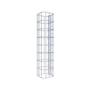 Gabionensäule eckig 17 cm x 17 cm, 80 cm Höhe, MW 5 cm x 10 cm